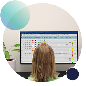 IKOS's digital interaction board provides the status of patients in real time